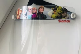 Detské ochranné štíty na tvár