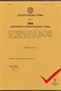 Dôveryhodná firma - GOLD