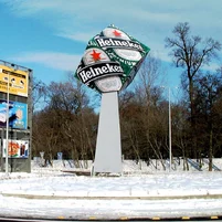 Heineken - Výroba a montáž totemu